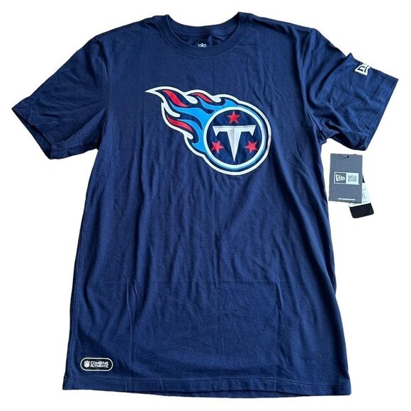 NEW NFL New Era Tennessee Titans Combine Authentic Short Sleeve T-Shirt Size S - Picture 1 of 13